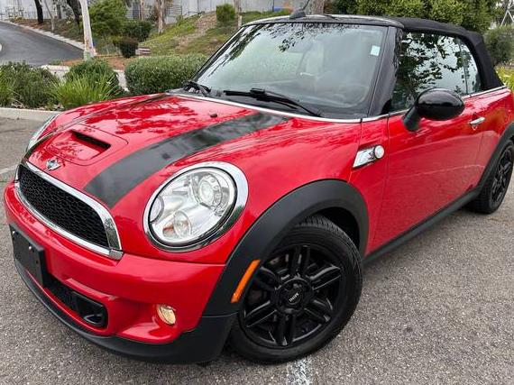 MINI COOPER CONVERTIBLE 2014 WMWZP3C52ET298176 image
